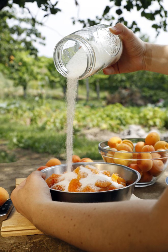 Mojstri kuhanja domače marelične marmelade si niso edini – nekaterim se zdi nujno, da se marelice že pred kuho medijo s sladkorjem, drugi ga dodajo na koncu, ker je prej možnost sprijemanja na dno kozice večja.
Foto: