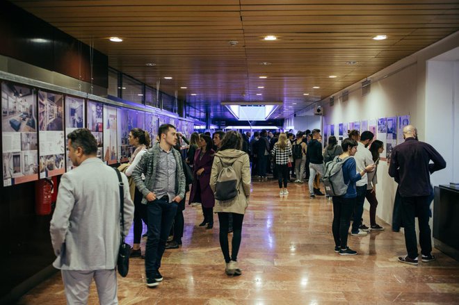 Utrinek s Salona arhitekture. FOTO: Društvo arhitektov Novega Sada 
Foto: