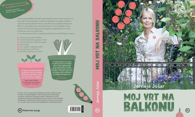 Knjiga opisuje predvsem ureditev majhnih balkonov. Foto Mladinska knjiga