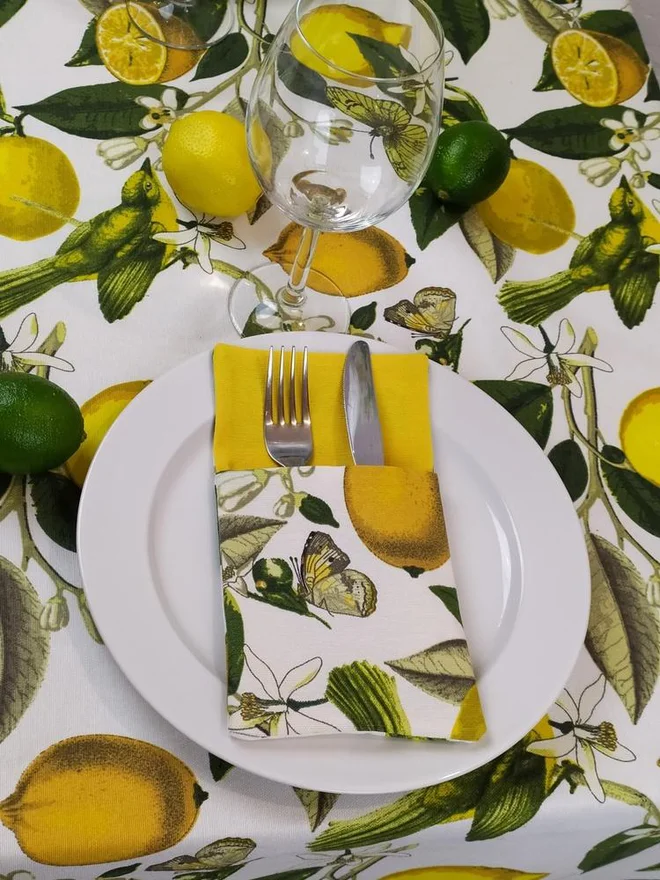 Vzorci limon so zavzeli tekstil za dom. Foto Katia Shevchenko/Shutterstock