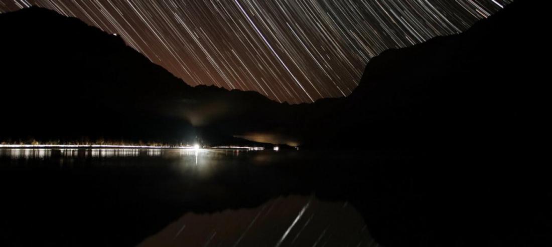 nocno.jpg - nočno nebo, zvezde, opazovanje, Žičnice Vogel, Triglavski narodni park