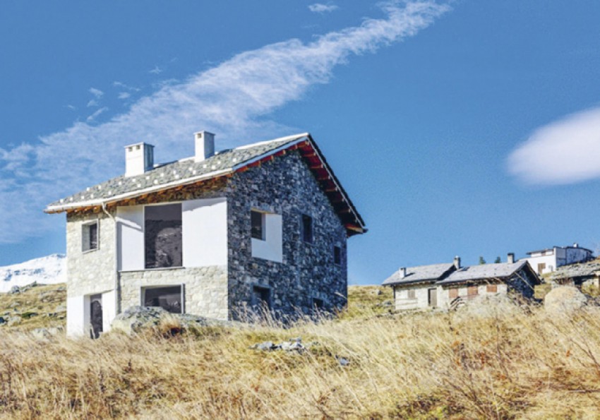Hiša FD: zgodba nedokončane hiše, 2015, Es-arch Architetto Enrico Scaramellini