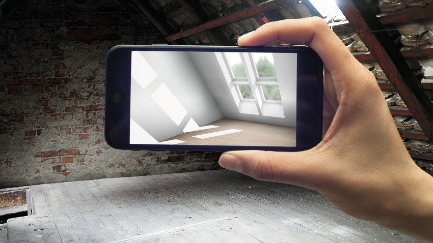 Bo svetlobe dovolj? Z brezplačno aplikacijo za pametni telefon in s 360° vizualizacijo vaše mansarde lahko to preverite sami! 