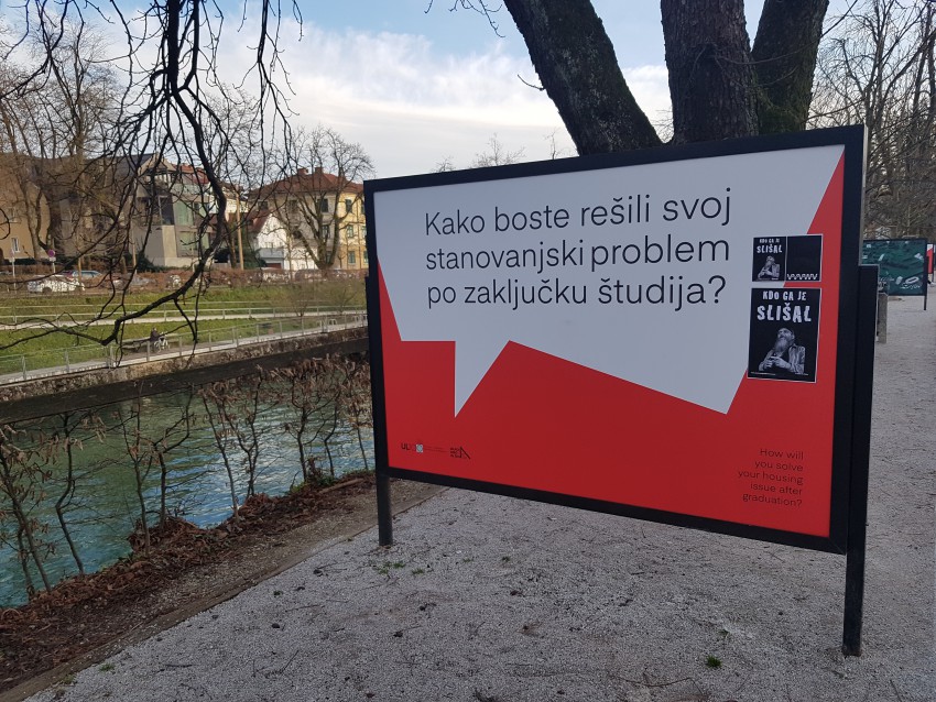 <p>V galeriji na prostem na Krakovskem nasipu je na ogled razstava študentov arhitekture z naslovom Kako boste rešili svoj stanovanjski problem po zaključku študija.</p>