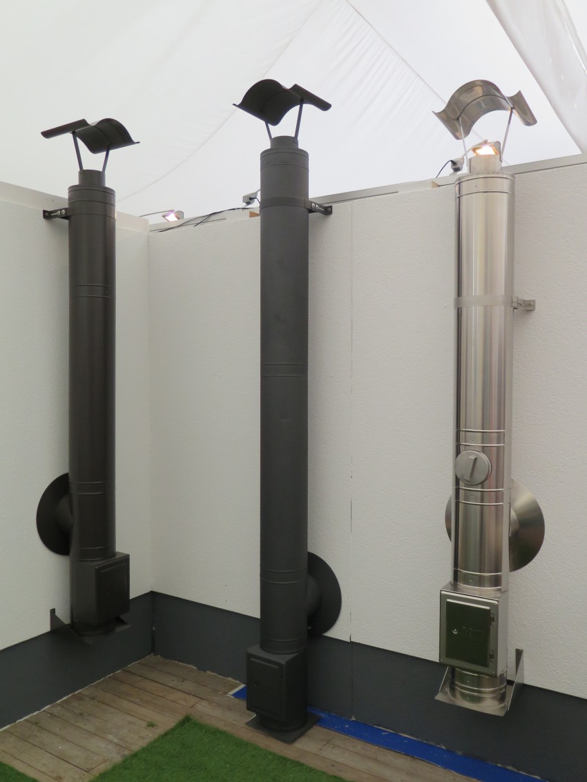 Izbira ogrevalne naprave nam določa tehnične karakteristike dimnika.