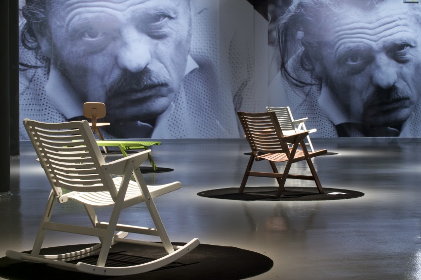 <p>Niko Kralj (1920–2013), pionir in utemeljitelj slovenskega industrijskega oblikovanja, je leta 1952 izdelal kultni stol Rex, ki ga izdelujejo še danes.</p>