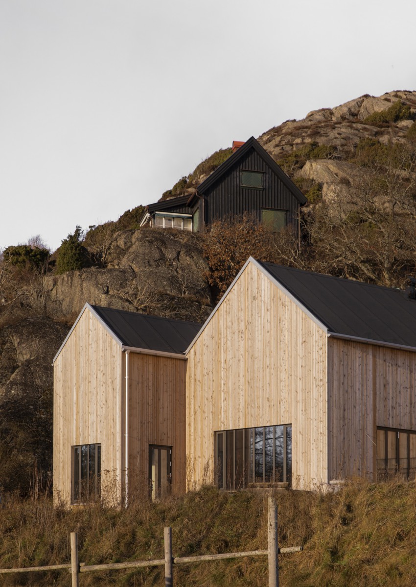 <p>Arhitekti so projekt zasnovali po zgledu švedskih čolnarskih hišic. </p>