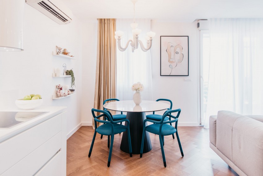 <p>Sodobno stanovanje v Splitu je zasnovala hrvaška oblikovalka Petra Antunović iz biroja Enami interior design.</p>