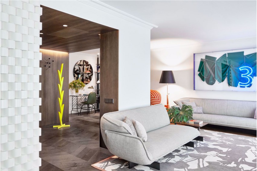 <p>Španski oblikovalec Jose Manuel Ferrera je zasnoval interier stanovanja zase in za svojo družino.</p>
