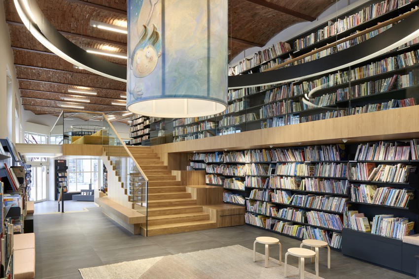 Knjižnica Damir Feigel – Narodna in študijska knjižnica v Gorici, Waltritsch A+U  I  Architetti Urbanisti  