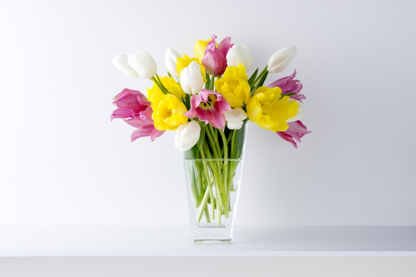 <p>Šopek tulipanov bo popestril interier in vnesel pomladni pridih.</p>