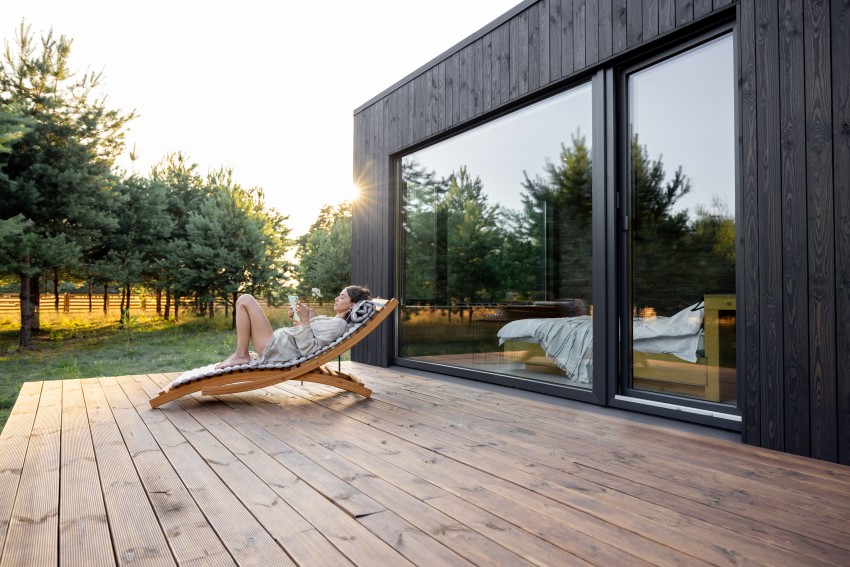 <p>Z izrazom lesene hiše navadno poudarjamo trajnostni vidik gradnje.</p>